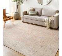 Livabliss Becki Owens Marlene-Vintage Pink Brown Traditional Boho Living Dining Rug | Size: 160 cm x 210 cm Livabliss Pink 160 cm x 210 cm