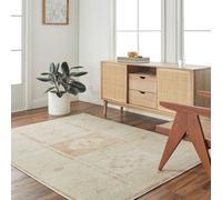 Livabliss Becki Owens x Global Berber Charcoal/Beige Solana Area Rug in Orange | Size: 120 cm x 170 cm Livabliss Orange 120 cm x 170 cm