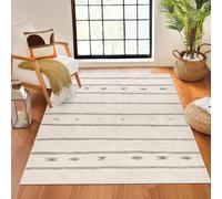 Livabliss Becki Owens x Global Scandi Ivory/Black Rivi Area Rug in Ivory | Size: 160 cm x 215 cm Livabliss Ivory 160 cm x 215 cm