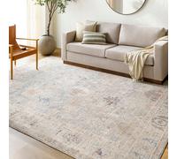Livabliss Becki Owens X Vintage Oriental Boho Grey/Pale Blue Marlene Area Rug in Grey | Size: 200 cm x 280 cm Livabliss Grey 200 cm x 280 cm