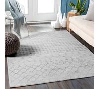 Livabliss Berber Geometric High Pile Sofia Area Rug in Cream | Size: 80 cm x 150 cm Livabliss Cream 80 cm x 150 cm