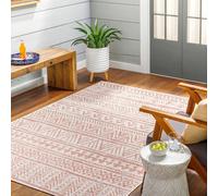 Livabliss Eagean Eag2430 Global Rust Ivory Dusty Pink Indoor & Outdoor Rug 130 X 180 Cm