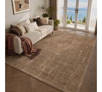 Livabliss Elle Decor Alba-Modern Brown Graphic Living Dining Bedroom Rug 160 X 213 Cm Easy Care, Non Shedding