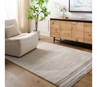 Livabliss Fossay Shag-Washable Beige Brown Green Grey Global High Pile Rug in Mid Grey | Size: 160 cm x 215 cm Livabliss Mid Grey 160 cm x 215 cm