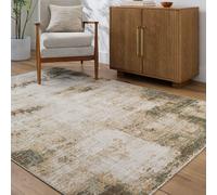 Livabliss Galey Alix x Abstract Modern Marble Brown/Cream Myrtle Avenue III Area Rug in Brown | Size: 120 cm x 170 cm Livabliss Brown 120 cm x 170 cm