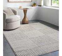 Livabliss Galey Alix x Modern Scandi High Pile Architect Area Rug in Dark Brown | Size: 160 cm x 215 cm Livabliss Dark Brown 160 cm x 215 cm