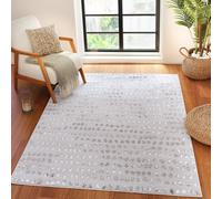 Livabliss Lustro-Modern Grey Off-White Beige Polka Dot Living Dining Bedroom Rug | Size: 160 cm x 220 cm Livabliss Beige 160 cm x 220 cm
