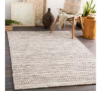 Livabliss Mardin-Hand Woven Beige Grey Black Wool Global Living Dining Bedroom Rug 152 X 228 Cm Easy Care, Non Shedding