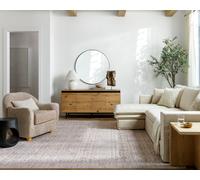 Livabliss Our Pnw Home x Vintage Oriental Boho Rust Spokane Area Rug in Brown | Size: 155 cm x 220 cm Livabliss Brown 155 cm x 220 cm