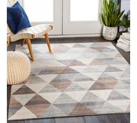 Livabliss Scandi Geometric Katherine Area Rug in Mid Grey | Size: 160 cm x 215 cm Livabliss Mid Grey 160 cm x 215 cm