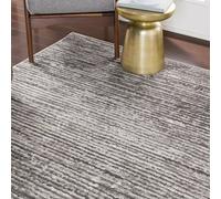 Livabliss Scandi Modern Light Grey Evan Area Rug 120 X 170 Cm - Easy Care, Non Shedding, Ideal For Living Room & Bedroom
