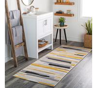 Livabliss Scandi Modern Mustard/Ivory Pukka Area Rug in Yellow | Size: 200 cm x 275 cm Livabliss Yellow 200 cm x 275 cm