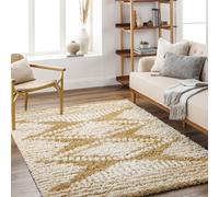 Livabliss Urban Shag-Modern Grey White Beige Cream Soft Plush Pile Living Bedroom Rug in Camel | Size: 160 cm x 220 cm Livabliss Camel 160 cm x 220 cm