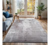 Livabliss Wanderlust-Abstract Blue Grey Black Modern Marble Rug - 200 x 275 cm