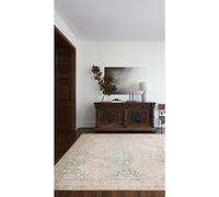 Livabliss x Becki Owens Marlene Vintage Medallion Area Rug, 7'10" x 10', Light Green/Beige