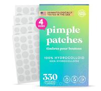 Livaclean 330CT 100% Hydrocolloid Pimple Patches - Acne Patch, Spot Patches for Face and Hydrocolloid Blemish Stickers for Clear Skin