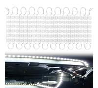livager 12V Van Interior LED Light Kit with 120 LEDs Interior Ceiling Lights Kit Waterproof Ceiling Dome Lamp for Car RV Truck Trailer Boat Caravan Cargo Transit Bus(20 Modules, White)