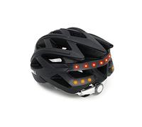 LIVALL BH60SE Neo Smart Bicycle Helmet with Brake Light and LED Light System, SOS Alarm System and Bluetooth Multimedia Unit, Black, Size 55-61 cm Head Circumference Bh60se Neo Black