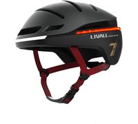 LIVALL EVO21 Smart Cycle Helmet with Smart Lighting, 360 Degree Visibility, Fall Detection and SOS Alert, Dark Night, M (54-58cm)