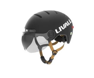 LIVALL L23 Smart Bike Helmet with LED Lights & Removable Visor, NTA8776 CPSC Certified, Bike Helmet with Fall Detection for Adults Men Women, Bicycle Helmet for Commuter E-Bike Scooter Skateboard