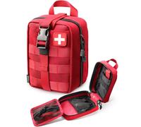 LIVANS 1000D First Aid Bag Empty, Medical Ifak Pouch for Emergency & EMT