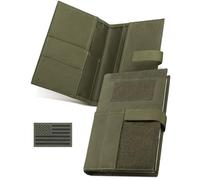 LIVANS Book Cover for 5.5 x 8 in Military Log Book, with Journal Notebook