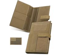 LIVANS Book Cover for 5.5" x 8" Military Log Book, Detachable Hardcover Journal Notebook, OCP Green Notebook Protective Holder, for Gift, Office, School, Field