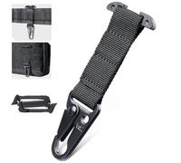 LIVANS Molle Belt Clip Key Holder Tactical Battle Belt Plate Carrier Vest Attachment Clip for Hanging Keys or Gloves, Universal Fit Molle Accessories Clip |T-Mount Clash Hook, Include Z-Buckle(B-1)