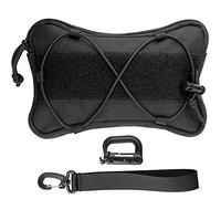 LIVANS Tactical K9 Side Bag, Small Horizontal Molle Pouch for Service Dog Harness Tactical Dog Vest Attachment Saddlebag Bone Shape for K9 Military, Training