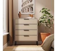 Livara Messina 4 Drawer Chest - Beige