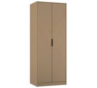 Livara Ready Assembled Messina 2 Door Wardrobe - Beige