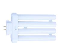 LIVASH 220V 27W 4 Pin Rows 6500K Double-H Quad Tube Compact Fluorescent Lamp Light Bulb