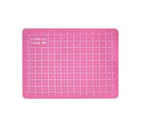 Livawnd A6 Mini Cutting Mat Pink - Self Healing Cutting Mat for Sewing, Craft Mat with Accurate Grid Lines and Measurement, Rotary Cutting Mats for Quilting, Crafting, DIY Projects and Sewing Needs