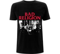 Live 1980 Cotton T-Shirt Bad Religion Black S
