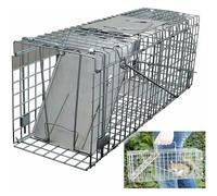 Live Animal Traps Cage for Rabbit, Squirrel, Possum, Skunk, Kitten Humane Rat Trap Catch and Release, Chipmunk Trap Mouse Catcher for Indoor Outdoor