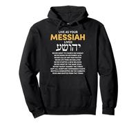 Live As Your Jewish Messiah Proud Messianic Hebrew Roots Pullover Hoodie