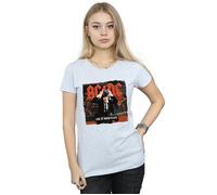 Live At River Plate Columbia Records Cotton T-Shirt AC/DC Grey L