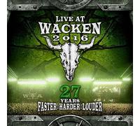 LIVE AT WACKEN 2016 - 27 YEARS FASTER HARDER LOUDER 3 CD+BLU-RAY NEW