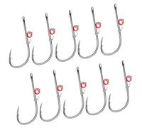 Live Bait Hooks, Catfish Hooks for Fishing, Bass Hooks, Fishing Hooks for Live Bait, Saltwater, Carbon Steel, Barbed and Holes for Freshwater Ensures Active, but also Your Breath