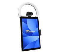 Live Broadcast Interactive Touch Screen for Android 11.0, Live Streaming Broadcast Director Monitor 16GB 256GB Live Broadcasting Device with Fill Light, Live Broadcasting Device