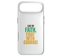 Live by Faith, Fight with Courage Case for iPhone Air