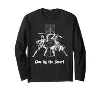 Live By the Sword Novelty T-Shirt Long Sleeve T-Shirt
