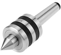 Live Center MT3, 60 Degree Rotating Centre Point Lathe Tailstock Centre Tip Lathe Tailstock Steel Point for Machine Taper CNC Turning Tool