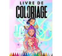 Livʀe de Coloʀiage: Coloriage fille collège | Manga coréen et scènes épiques
