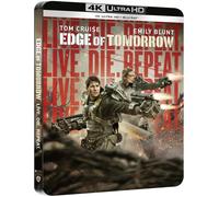 Live Die Repeat - Edge Of Tomorrow Steelbook 4K Ultra HD + Blu-Ray