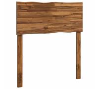 Live Edge Headboard ROSTOCK Solid Acacia Wood bed headboard vidaXL