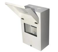 LIVE Electrical EMCU5-A 5 Way IP40 Metal Enclosure with Lid