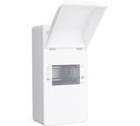 LIVE Electrical EMU4 4 Way IP40 Metal Enclosure with Lid