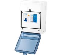 LIVE Electrical ENC0565-SNR 5 Way IP65 Plastic EV Charging Unit with 40A Type A DP RCBO C Curve & 20/40kA 1P+N Surge Protective Device