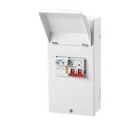 LIVE Electrical MCFS100/3F Metal 125A Fused Switch c/w 3 Fuses (63/80/100A)